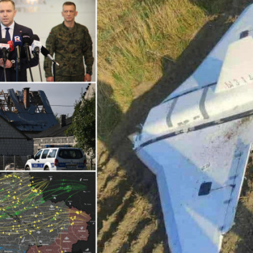 Drone rusești intră în spațiul aer Poloniei, reacții internaționale