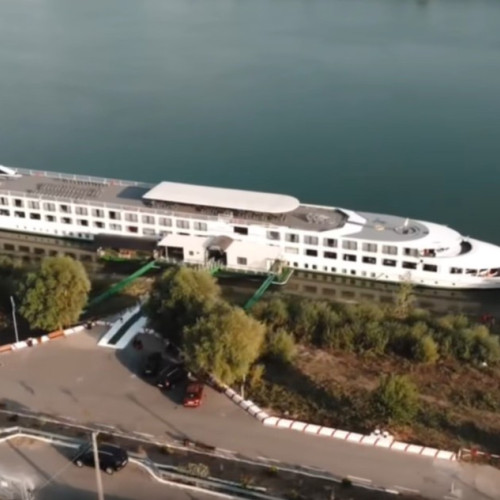 Portul de la Stelnica primește turiști într-o croazieră pe Dunăre