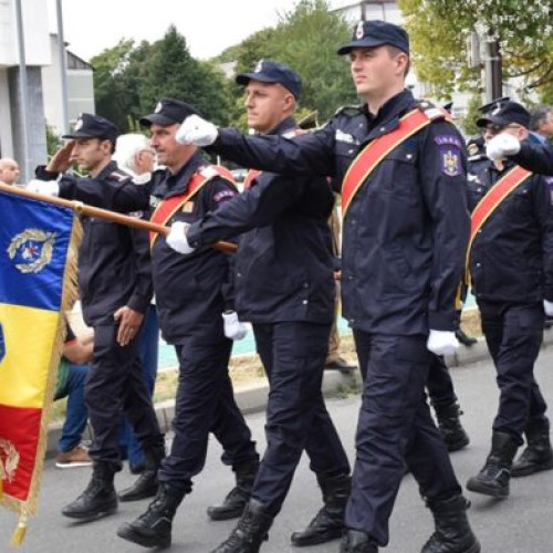 Ceremonie de ziua pompierilor la Olt și acordări de distincții