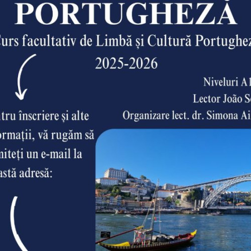 UAIC lansează un curs facultativ de limbă portugheză în 2025–2026