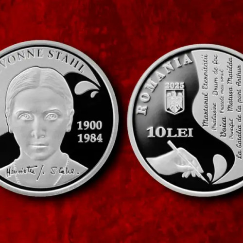 BNR lansează monedă de argint pentru 125 de ani de la nașterea Henriettei Stahl