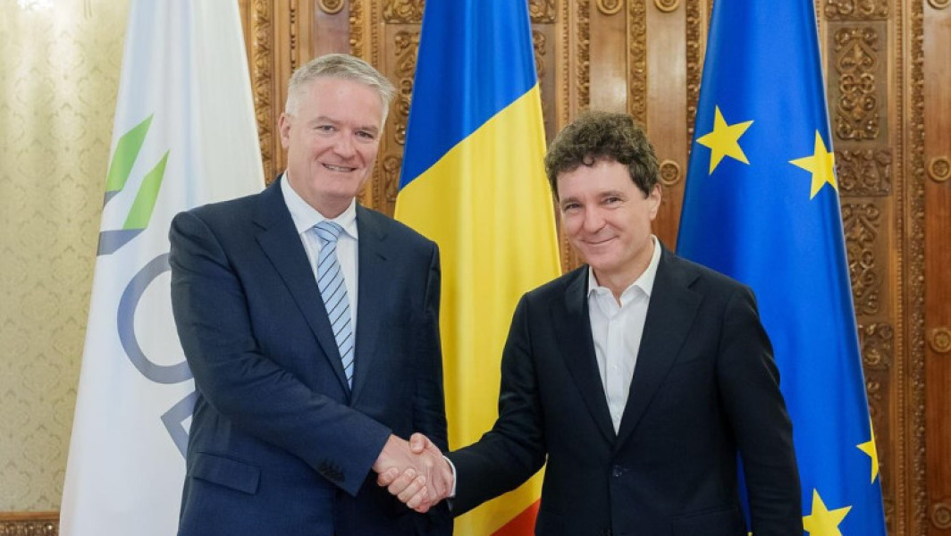 Nicușor Dan, după discuția cu secretarul general al OCDE: România ar putea adera anul viitor