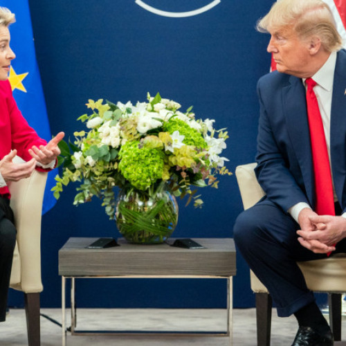 Von der Leyen și Trump au discutat întărirea sancțiunilor UE împotriva Rusiei