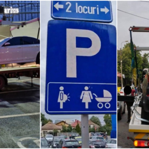 Poliția locală Timișoara a dat aproape 400 de amenzi pentru parcare neregulamentară