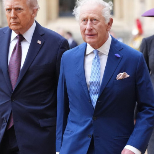 Banchet regal la Windsor pentru vizita lui Donald Trump în Marea Britanie