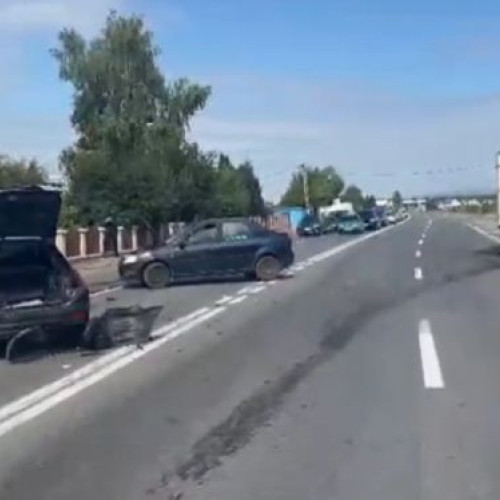 Accident cu șapte mașini pe Calea Feldioarei, un rănit