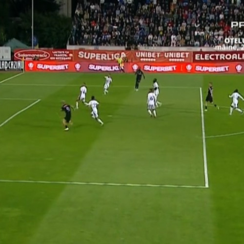 FC Botoșani a învins FCSB cu 3-1 în etapa a 10-a a Superligii