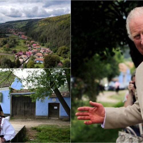 Regele Charles își găsește refugiu și pasiuni în satele din Transilvania