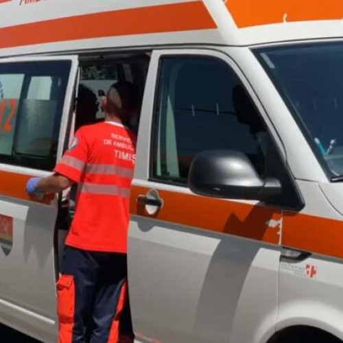 O femeie rănită într-un accident între două autoturisme în Timișoara