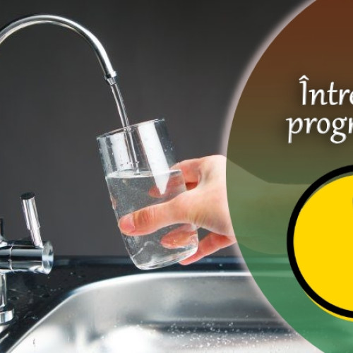 Furnizarea apei potabile întreruptă în Brăila pentru reabilitarea rețelelor