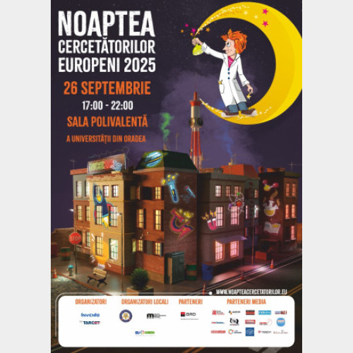 Universitatea din Oradea organizează Noaptea Cercetătorilor Europeni pe 26 septembrie
