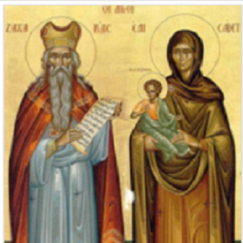 Arhanghelul Gavriil a vestit nașterea Sfântului Ioan Botezătorul părinților săi vârstnici