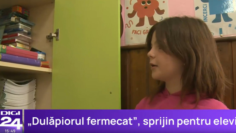 Dulăpiorul fermecat sprijină elevii din Arad cu rechizite pentru noul an școlar