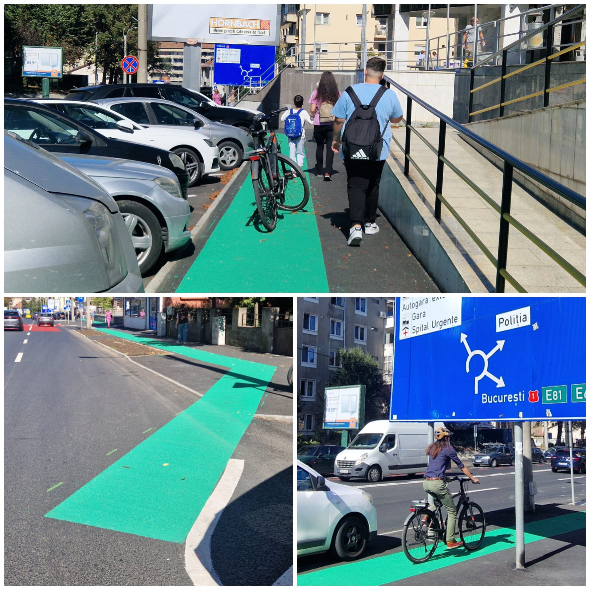 Primăria Sibiu justifică schimbarea traseului pistelor de biciclete pe Calea Dumbrăvii