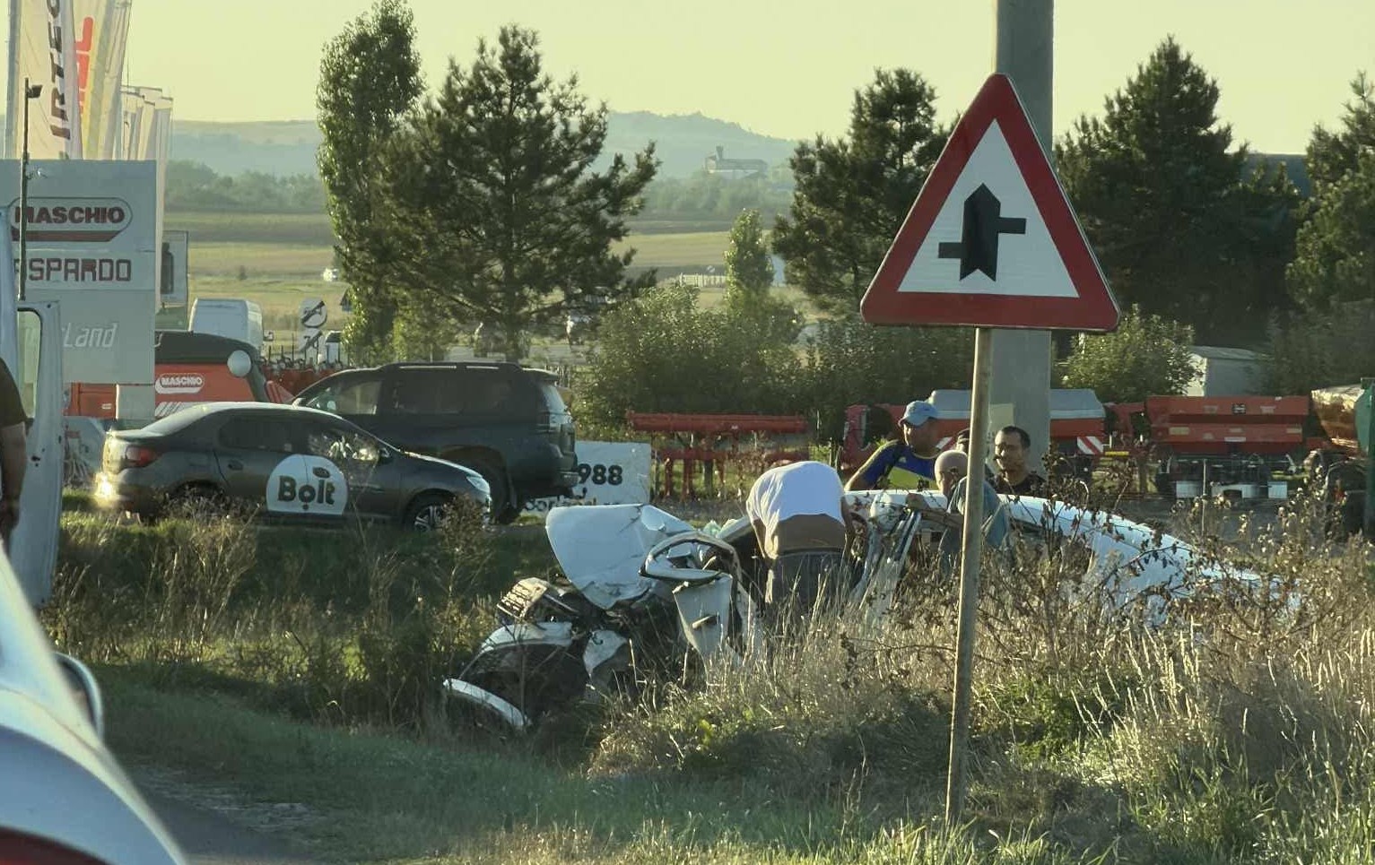 O femeie din Botoșani a murit într-un accident pe DN 28, în Lețcani