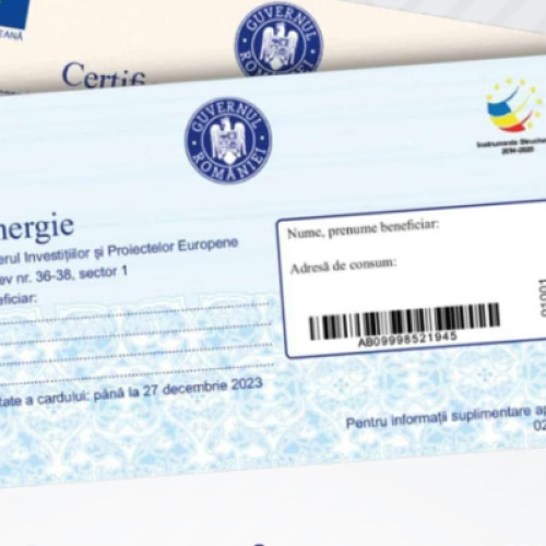 Persoanele în tratament la domiciliu vor primi tichete pentru energie de 50 de lei lunar