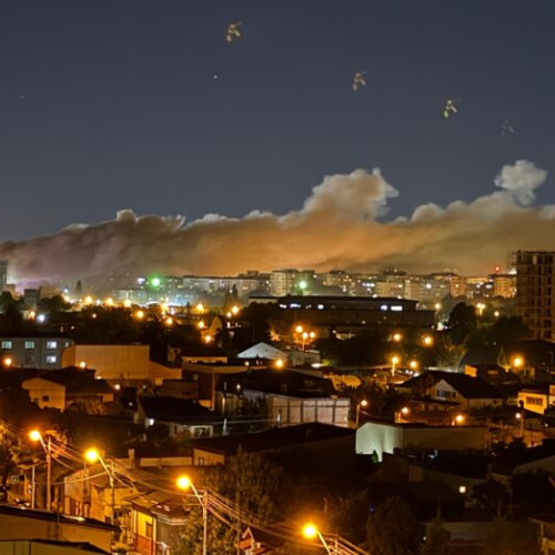 Incendiu de proporții în Sectorul 2, cu degajări masive de fum în București