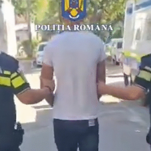 Tânăr căutat internațional, prins în comuna Iancu Jianu de polițiștii din Olt