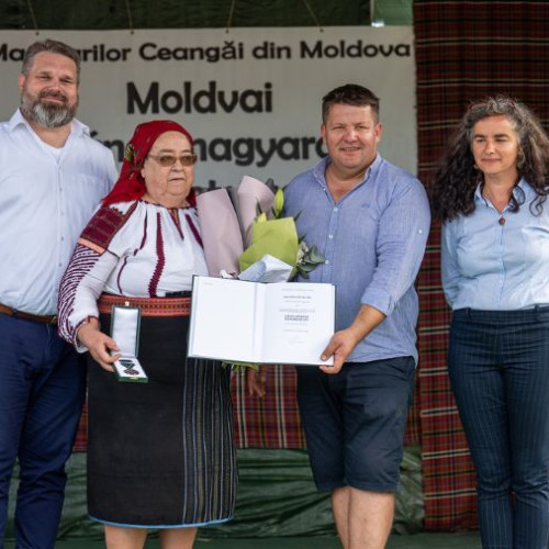 Klára Gâtu Bogdan, distinsă cu Crucea Maghiară de Bronz pentru Merit