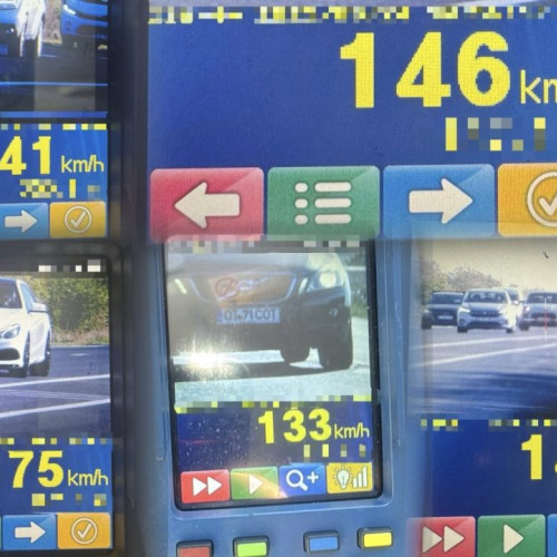 Polițiștii din Teleorman au prins mai mulți șoferi care au circulat cu viteze excesive