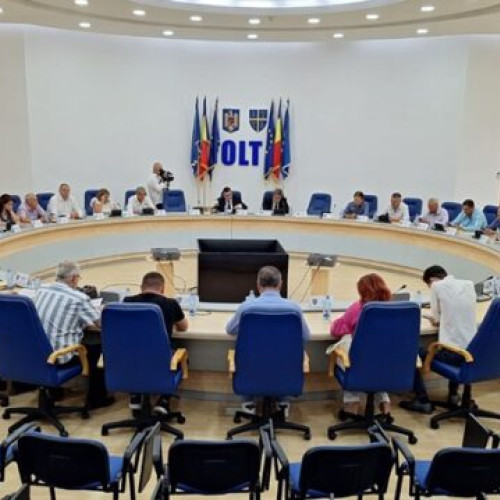 Consiliul Județean Olt discută rectificarea bugetului și proiecte importante