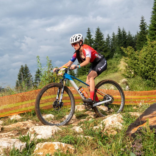 Sofia Alexandra Zamă, talent promițător în ciclismul mountain bike din România