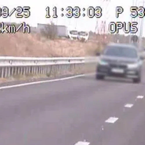 Șofer prins circulând cu 192 km/h pe DN 65 în Dolj