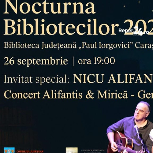 Prima ediție a Nocturnei Bibliotecilor are loc vineri la Biblioteca Județeană „Paul Iorgovici” din Reșița