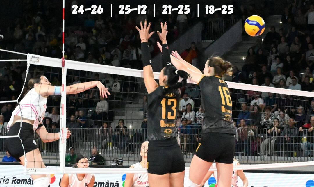 CSO Voluntari învinge Volei Alba Blaj și câștigă Supercupa României la volei feminin