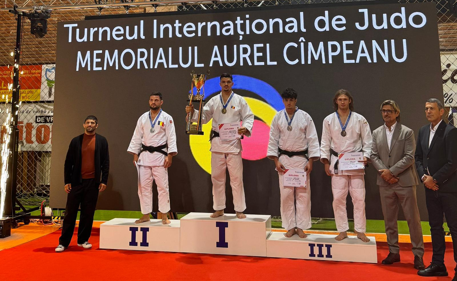 Alexandru Sibișan, campion la Turneul Internațional de Judo de la Focșani