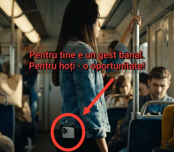 Bărbat prins în flagrant după ce a furat un telefon din buzunar în tren