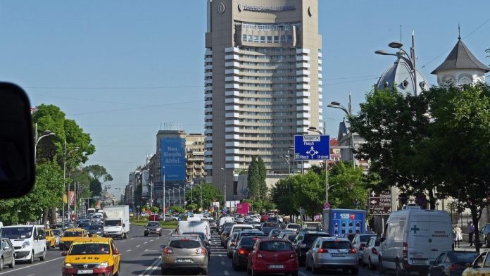 Proiect pentru restricționarea traficului în București în orele de vârf