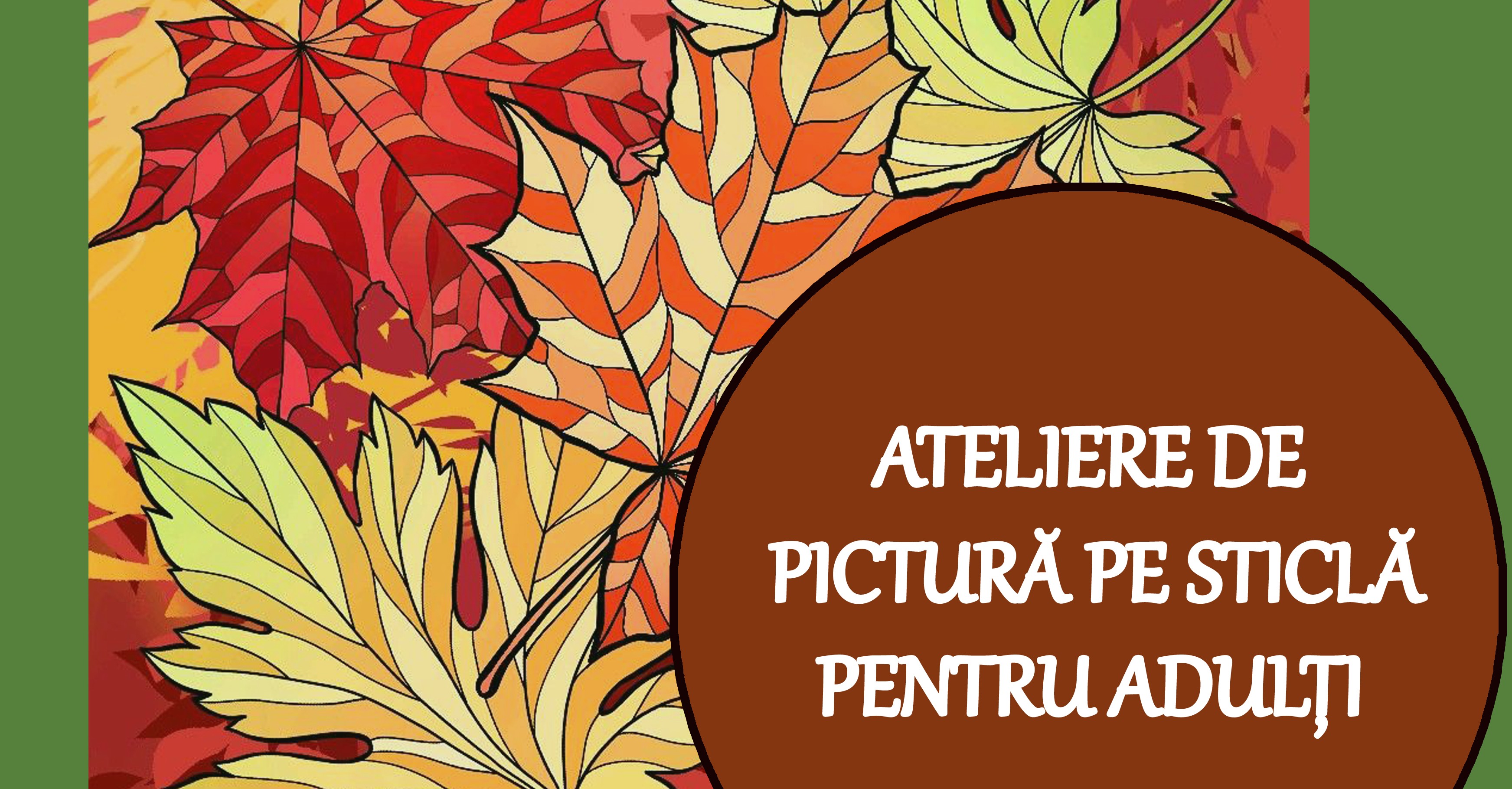 Ateliere de pictură pe sticlă pentru adulți, organizate la Muzeul Județean Botoșani