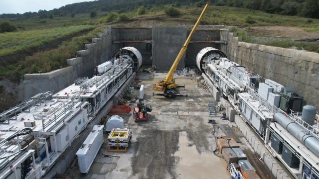 Finalizată străpungerea tunelului Mureni pe linia Brașov – Sighișoara