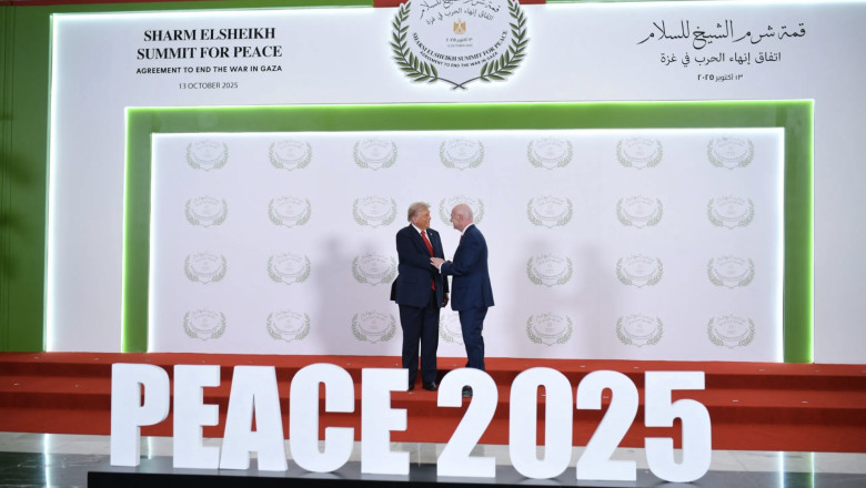 Gianni Infantino prezent la summitul pentru pace de la Sharm El-Sheikh