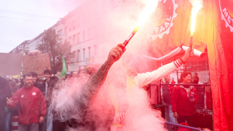 Greva națională paralizează transportul și perturbă viața la Bruxelles