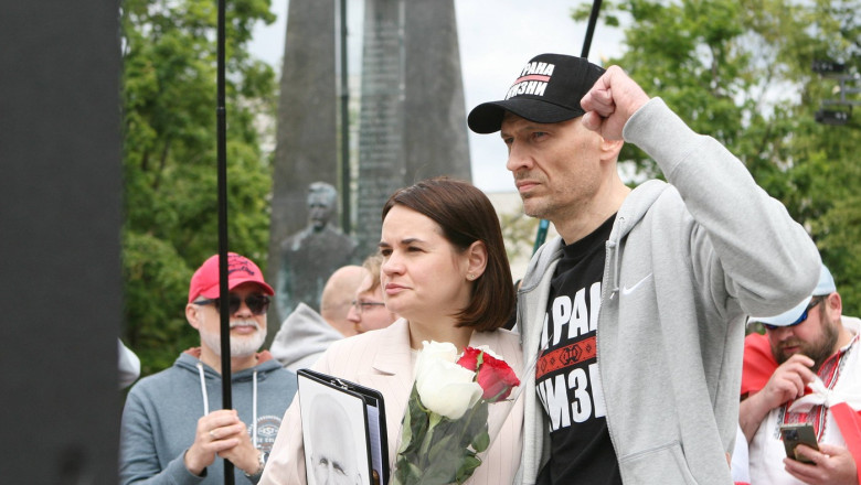 Serghei Tihanovski, liderul opoziției din Belarus, a revenit după cinci ani de închisoare