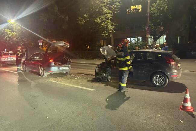 Accident pe strada Hector din Timișoara soldat cu răniți