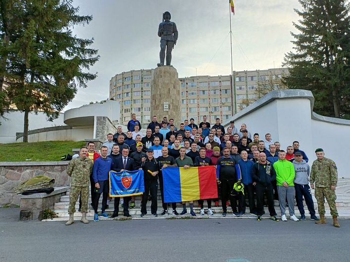 Militarii din Sfântu Gheorghe participă la ştafeta Invictus pentru veterani