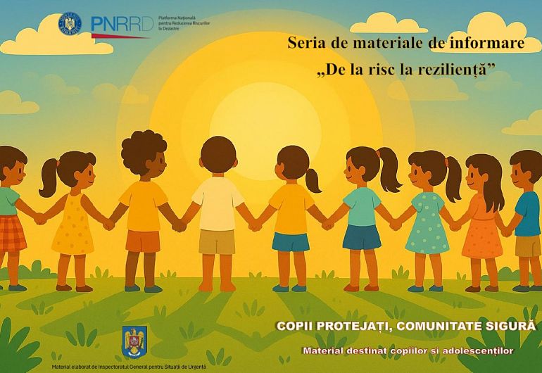 Pompierii din Covasna organizează activități pentru copii de Ziua Reducerii Riscurilor de Dezastre