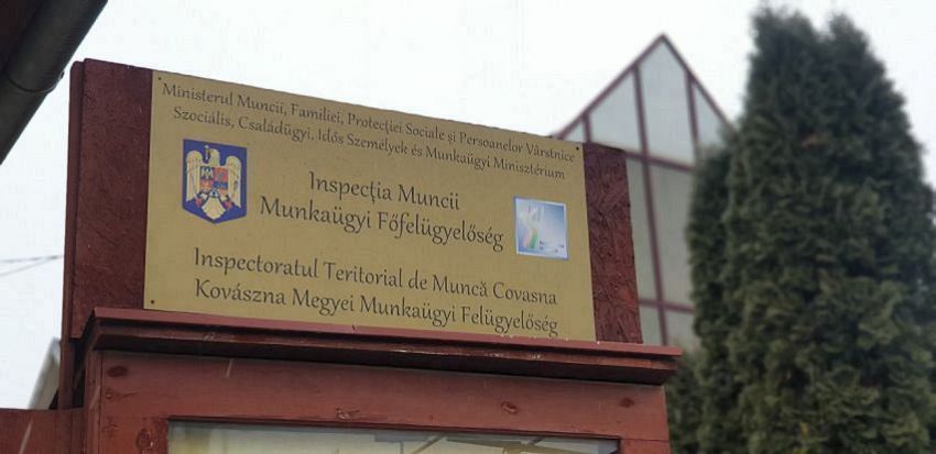 ITM Covasna a depistat multe nereguli la angajatori, dar a aplicat amenzi mici