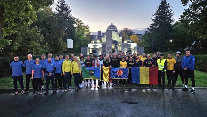Jandarmii vrânceni au participat la ștafeta veteranilor 2025 pentru cinstirea eroilor României