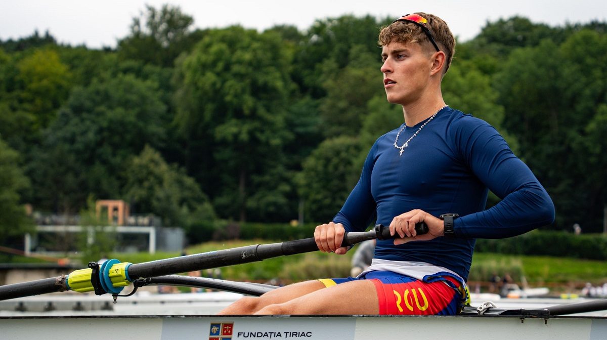 Sergiu Anfimov, tânărul canotor constănțean cu performanțe internaționale remarcabile