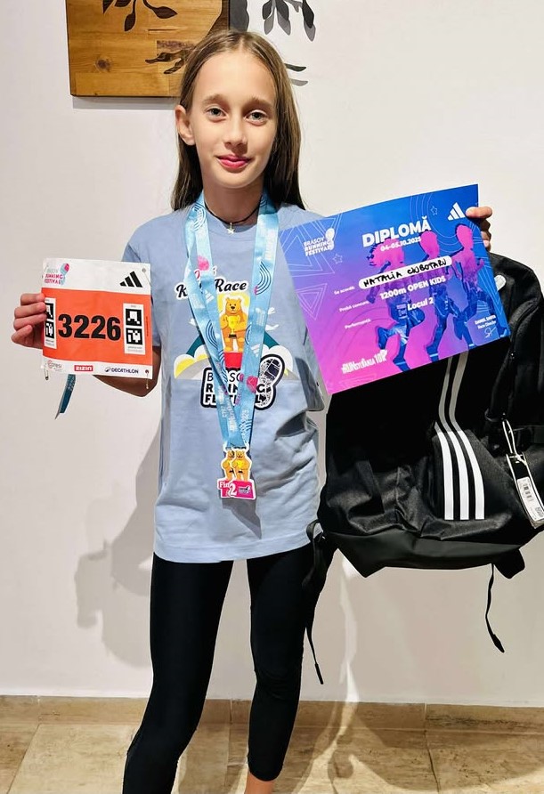 Natalia Ciobotaru cucerește podiumurile în trei competiții atletice consecutive