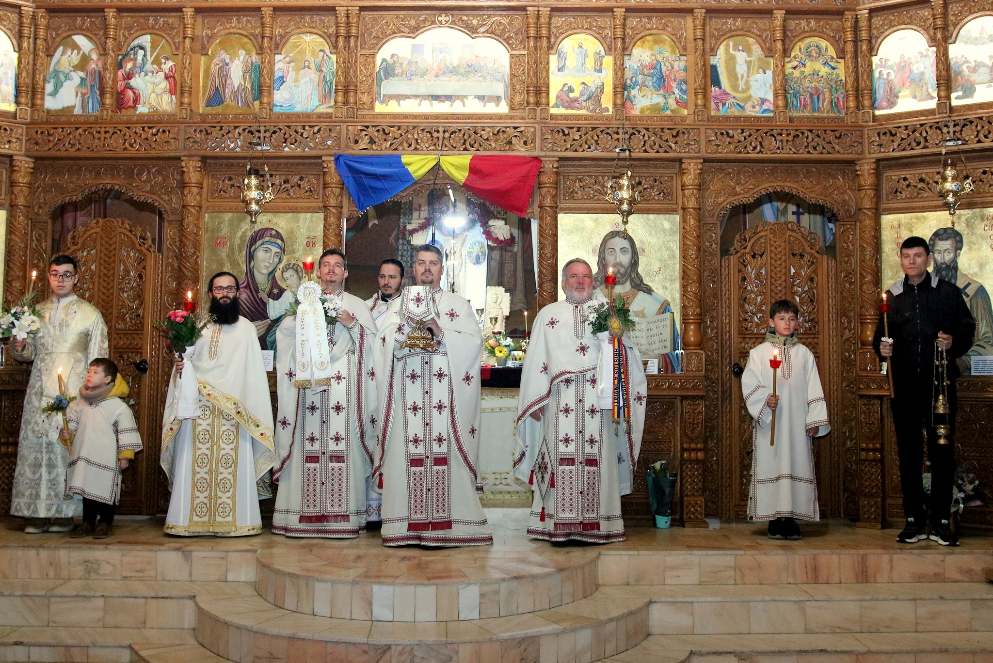 Cor de copii la Parohia Sfântul Vasile cel Mare din Constanța