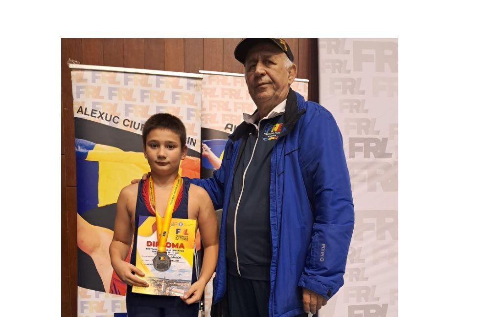 Mihail Dănilă, locul doi la campionatul național de lupte pentru copii