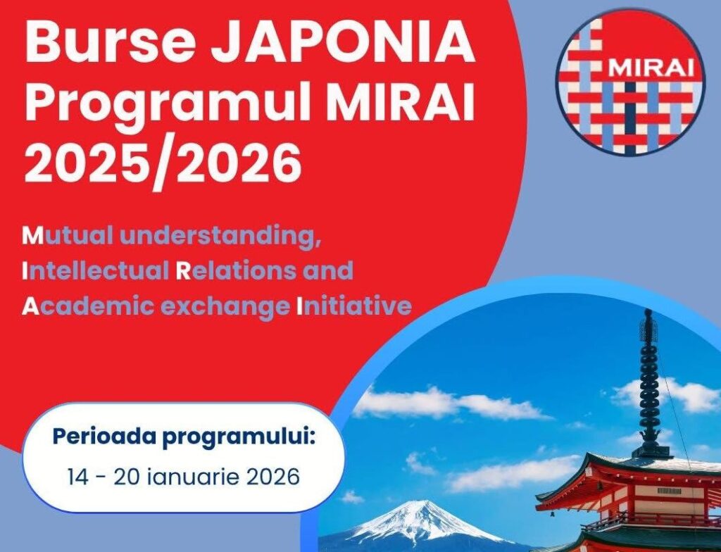 Programul MIRAI oferă studenților UAIC din Iași o experiență culturală în Japonia