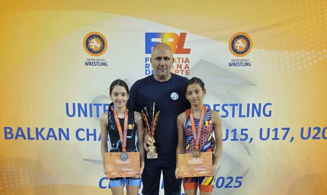 Toroancă și Gavrilă aduc medalii importante la Campionatul Balcanic de lupte U15