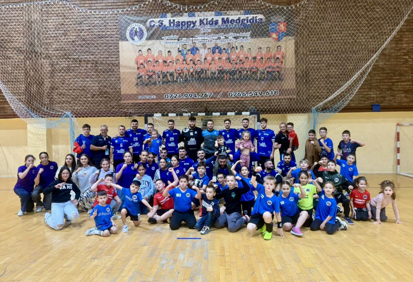 CS Medgidia domină jocul și câștigă la scor în meciul de handbal