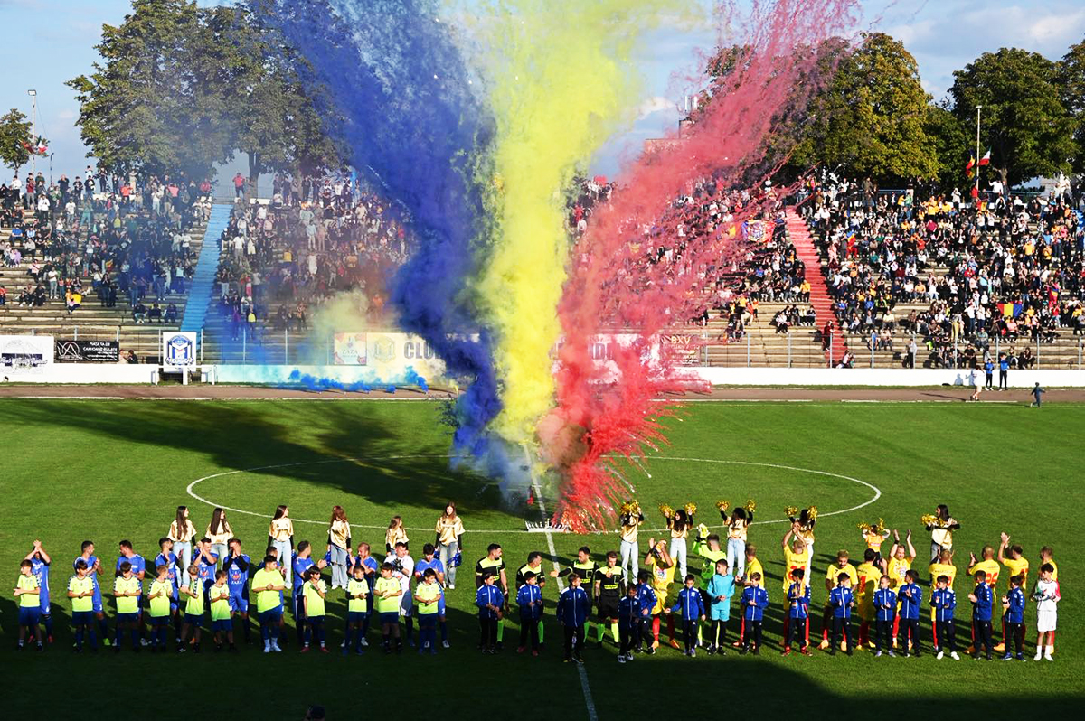 România a câștigat meciul caritabil de șoferi cu Italia la Medgidia